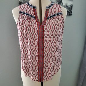 Market and Spruce sleeveless top